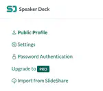 SlideShareからSpeaker Deckに移行した